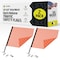 Dc Cargo Orange Safety Flag with EZ Mount, 2PK SFEZMO-2 - alternate 1